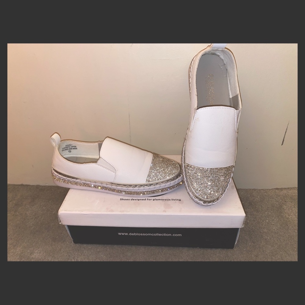 Super shiny rhinestone flats